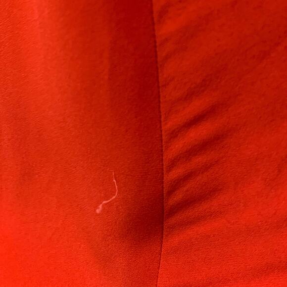 GIVENCHY Size 2 Red Purple Viscose Blend Sleeveless Gown Dress - Picture 5 of 6